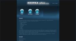 Desktop Screenshot of mestra.sk